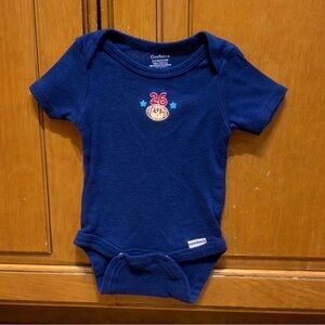 FOUR Newborn/0-3 Month Onesies BOY